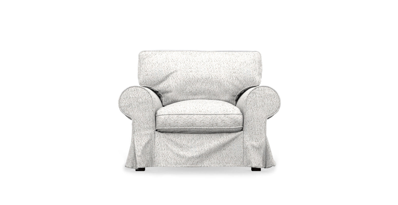 EKTORP IKEA Armchair Cover - Anthology Ivory