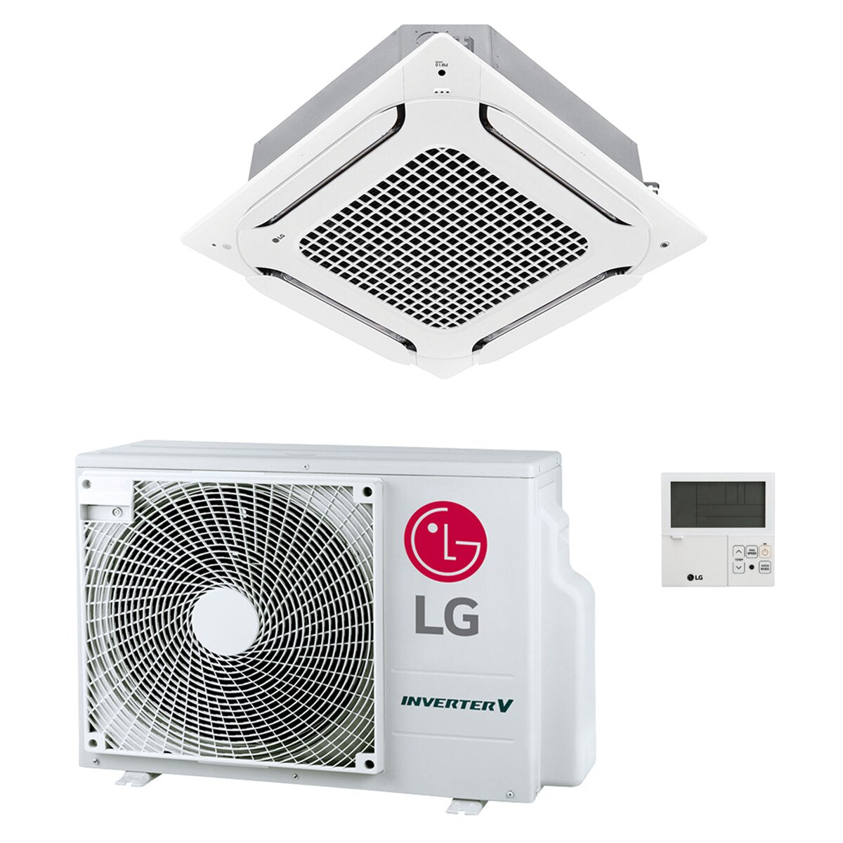 LG 4-Way Cassette CT Compact 24000 BTU R32 Inverter A++/A+ Air Conditioner