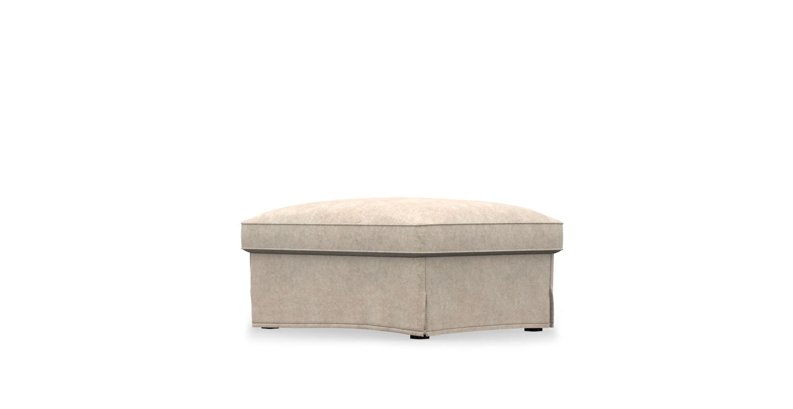 FÄRLÖV IKEA Ottoman Cover - Gaia Cream