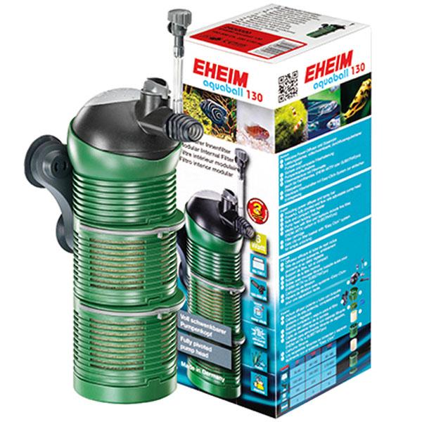 Filtre Interne EHEIM Aquaball 130 avec Masse Filtrante - pour Aquarium de 60L à 130L