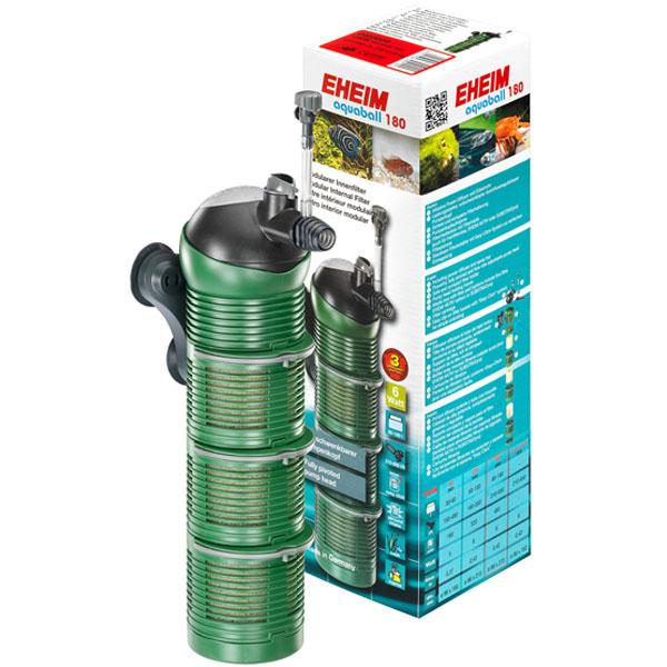 Filtre Interne EHEIM Aquaball 180 avec Masse Filtrante - pour Aquarium de 80L à 180L