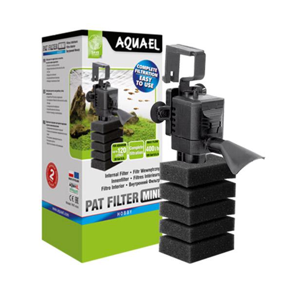 Filtre Interne Pat Mini AQUAEL - pour Aquarium jusqu'à 120 L