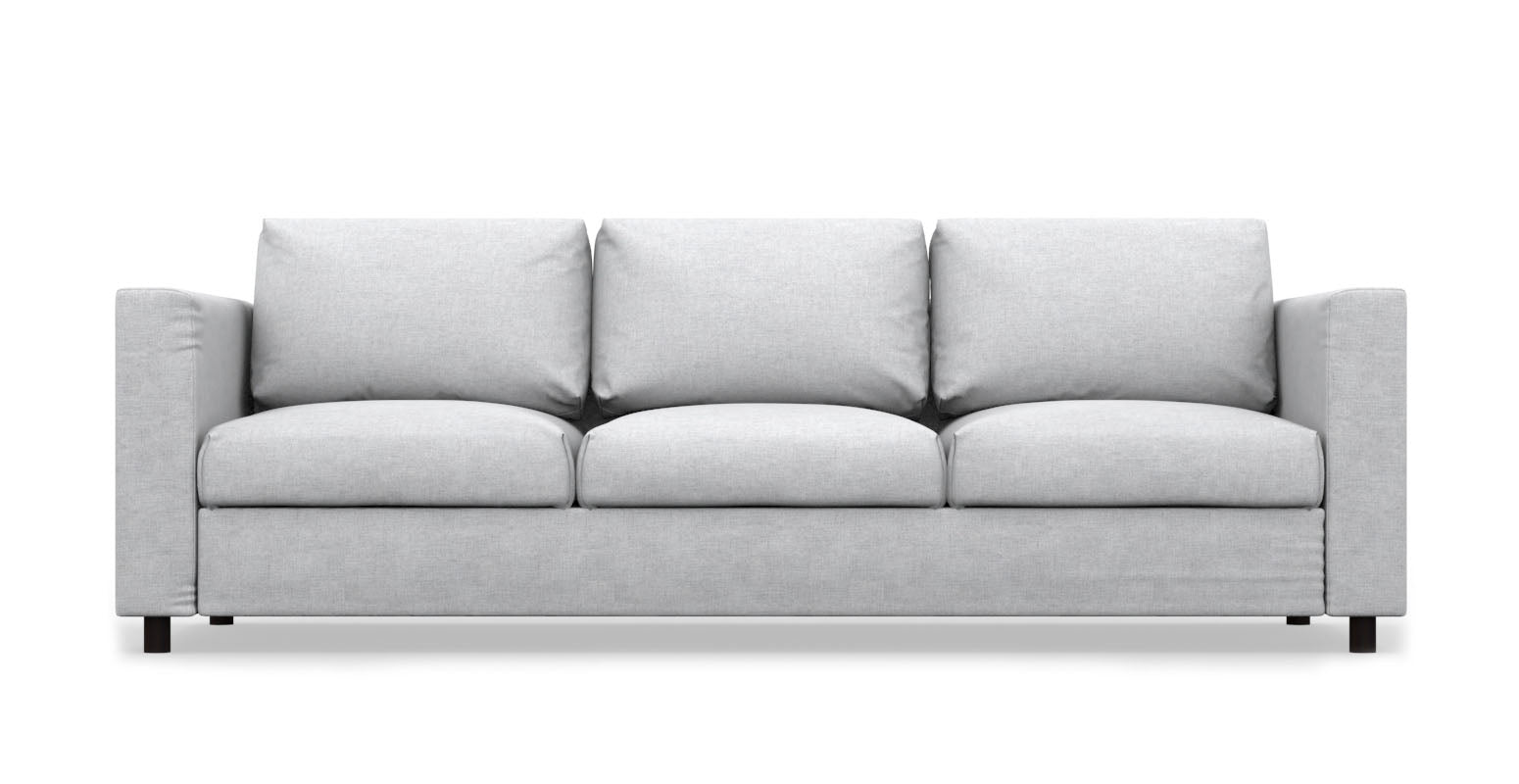 FINNALA 3 Seat IKEA Sofa Cover - Cashmere Blends Silver