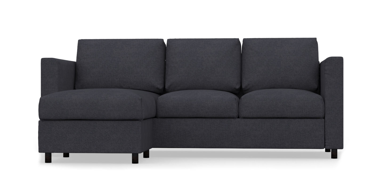 FINNALA IKEA Sofa With Chaise Longue Cover - Cashmere Blends Anthracite