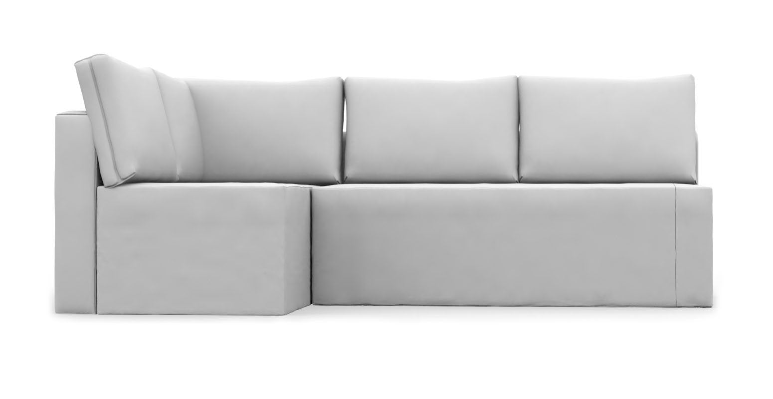 FRIHETEN IKEA Corner Sofa Bed Left Cover With 5 Cushions