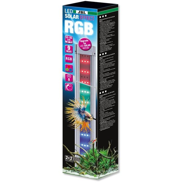 LED Solar Effect RGB JBL - 9 W pour Aquarium 55 à 80 cm