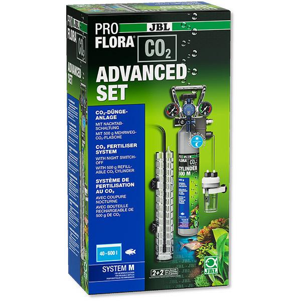 Advanced Set M JBL ProFlora - Kit CO2 avec électrovanne pour Aquarium de 40 à 600 L