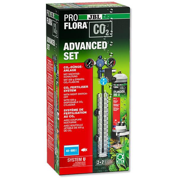 Advanced Set U JBL ProFlora - Kit CO2 avec électrovanne pour Aquarium de 40 à 600 L