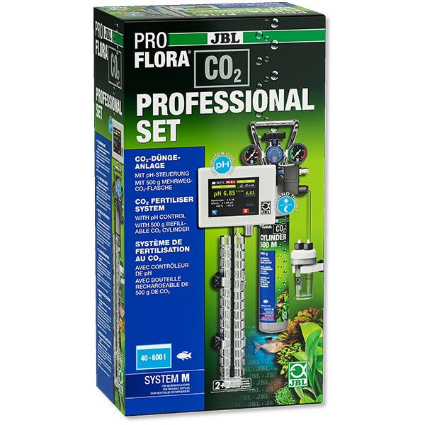 Professional Set M JBL ProFlora - Kit CO2 avec électrovanne et Contrôleur pH pour Aquarium de 40 à 600 L