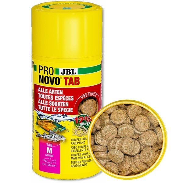 ProNovo Tab M JBL - Comprimés Alimentaires pour poissons jusqu'à 20 cm