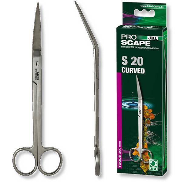 ProScape S 20 Curved JBL - Ciseaux angulaires 20 cm