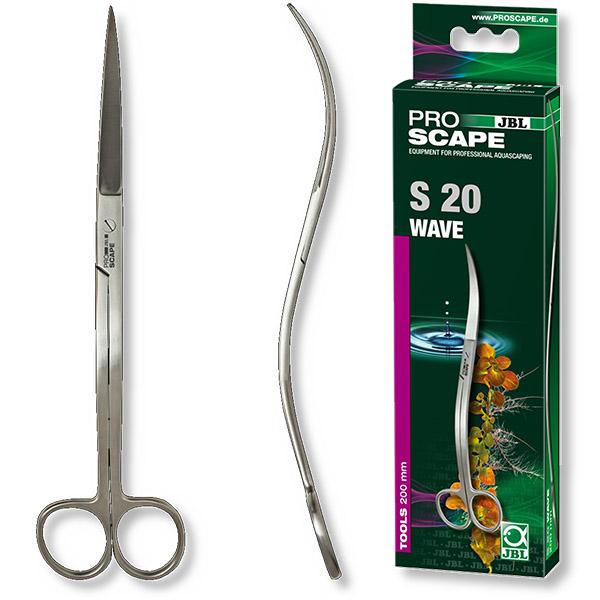 ProScape S 20 Wave JBL - Ciseaux incurvés 20 cm