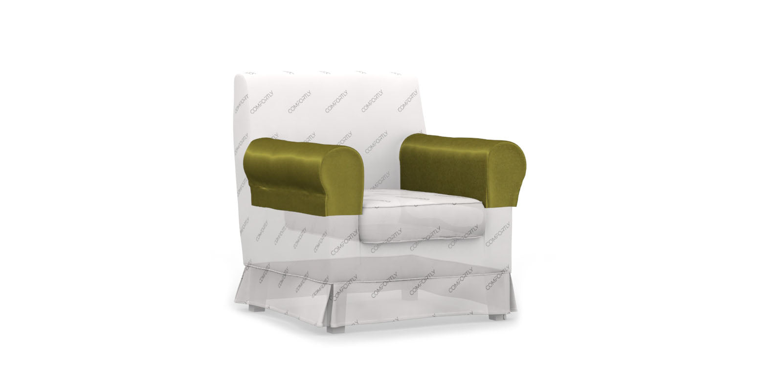 JENNYLUND IKEA Armrest Protectors - Tiffany Olive