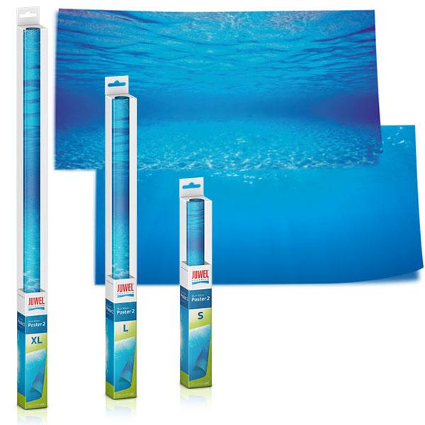 Poster de Fond Double Face Fonds Marins L - JUWEL 100 x 50 cm