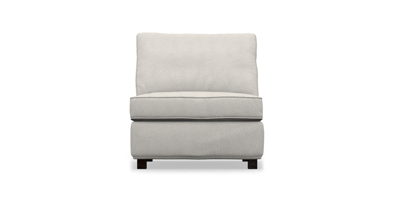 KIVIK 1 Seat IKEA Section Cover - Linen Blends Linen