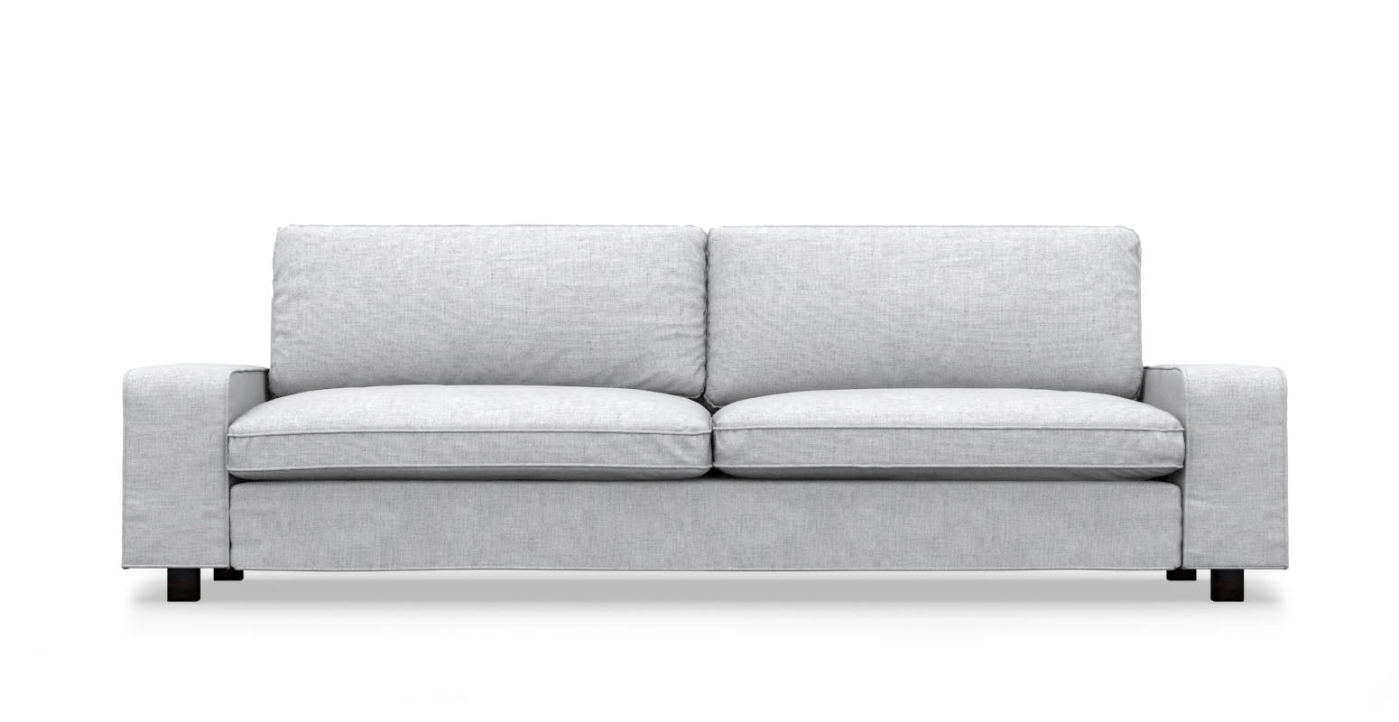KIVIK 3.5 Seat IKEA Sofa Cover - Cashmere Blends Silver