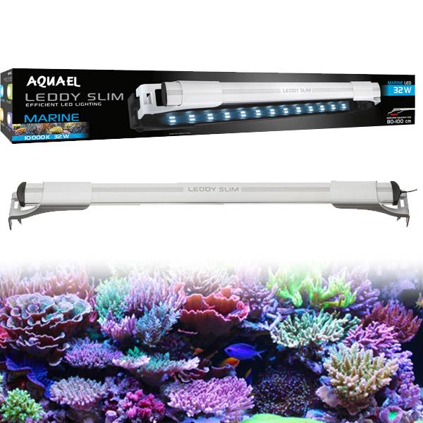 Éclairage LED Leddy Slim Marine AQUAEL - Blanc 32W