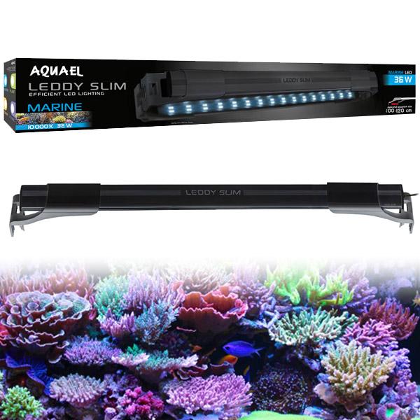 Éclairage LED Leddy Slim Marine AQUAEL - Noir 36W
