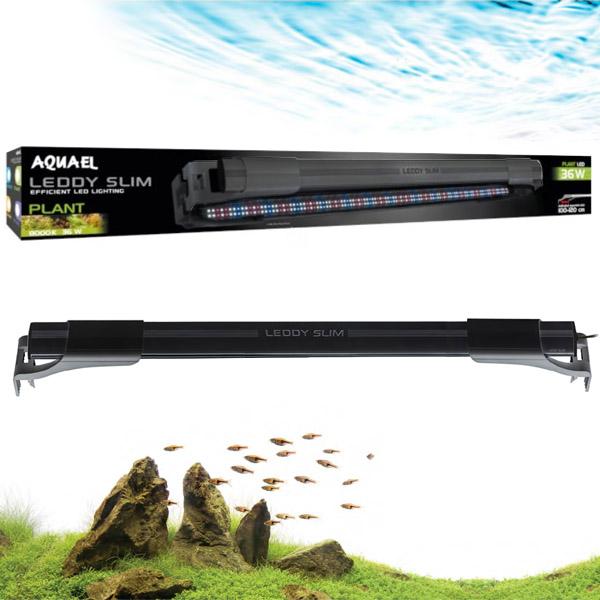 Éclairage LED Leddy Slim Plant AQUAEL - Noir 36W