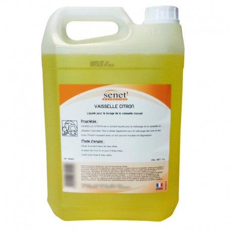 LiQUIDE VAISSELLE PLONGE MAIN CITRON en 5L