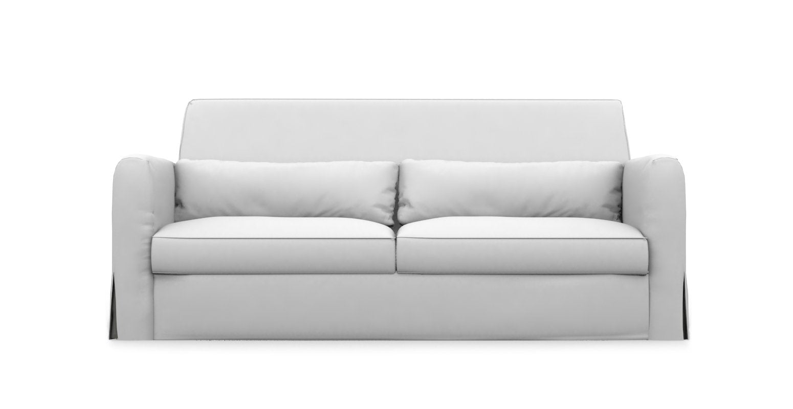 NIKKALA 3 Seat IKEA Sofa Long Skirt Cover