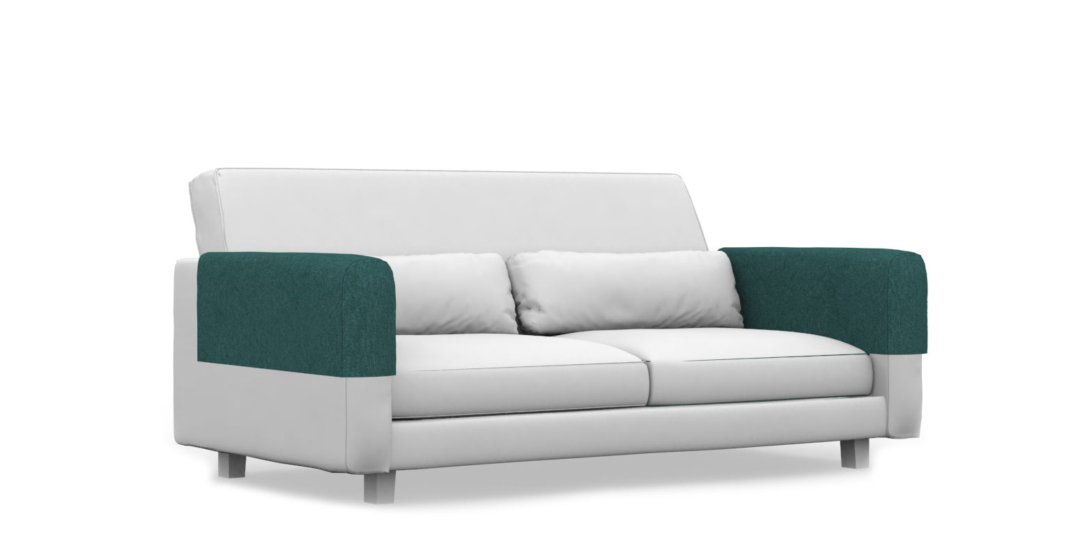 NIKKALA IKEA Armrest Protectors - Crown Ocean Blue