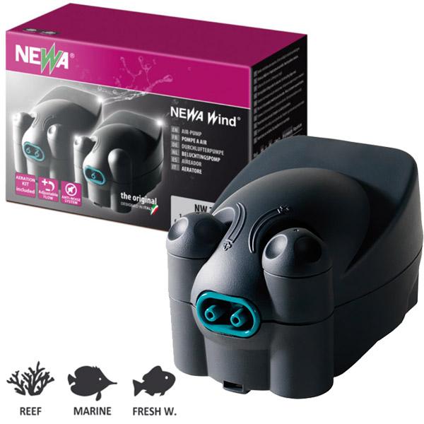 NW22 NEWA Wind - Pompe à Air pour Aquarium jusqu'à 300 L