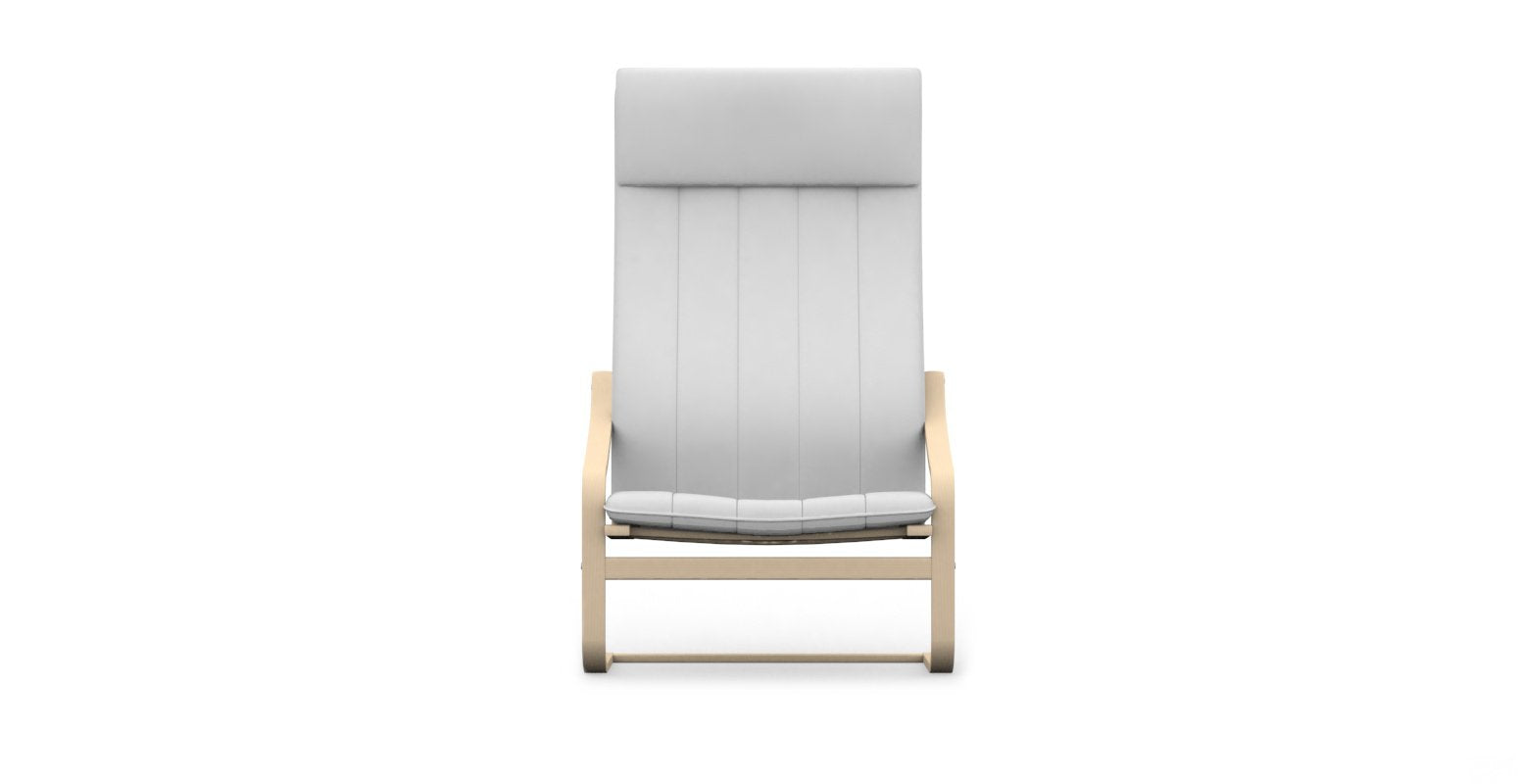 Cover for POÄNG IKEA Armchair With Attached Neck Cushion