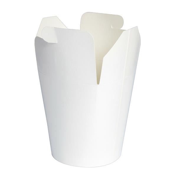 POT A PATES 780ML BLANC - vendu par 500