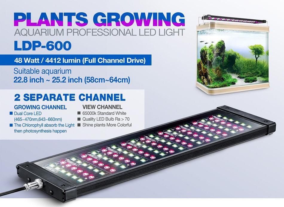 Rampe LED eau douce LICAH - LDP-600