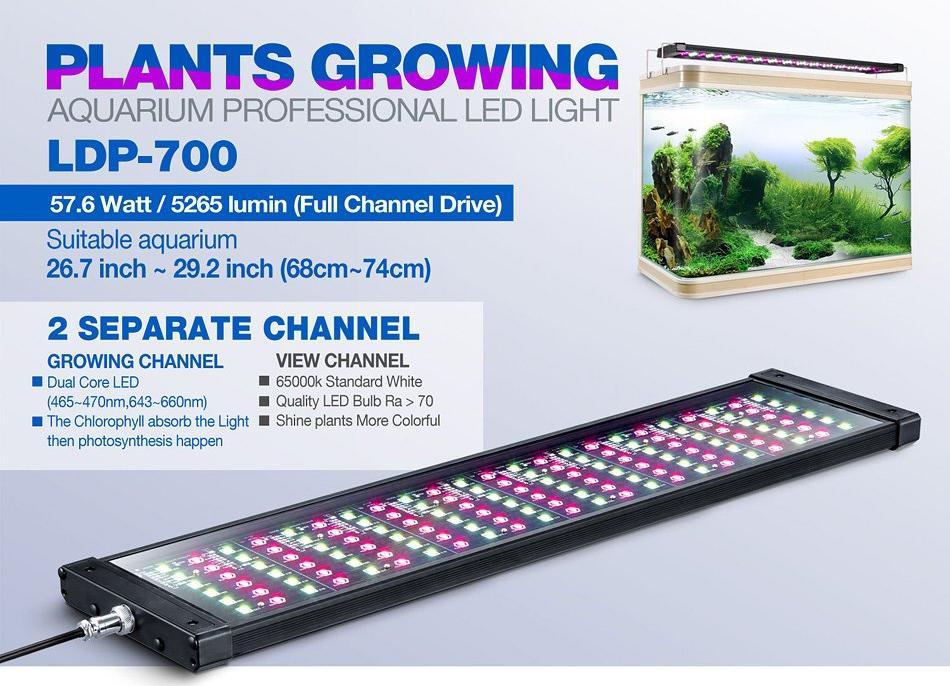 Rampe LED eau douce LICAH - LDP-700