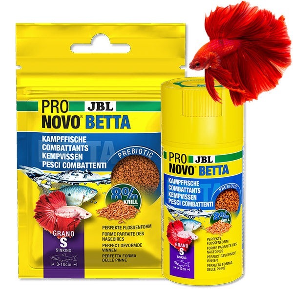 ProNovo Betta Grano S JBL - Aliment de base pour combattants de 3 à 10 cm