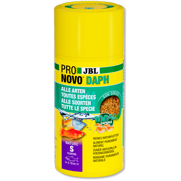 ProNovo Daph S  JBL - Puces d'eau pour tous les poissons d'aquarium de 3 à 10 cm