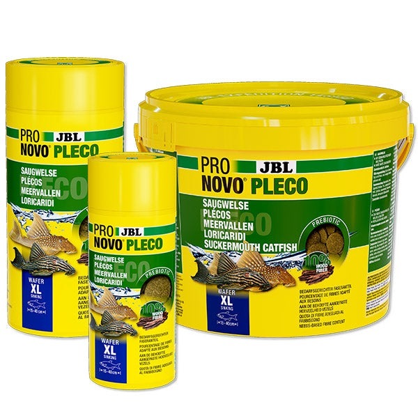 ProNovo Pleco XL JBL - Aliment de base pour grands plécos de 15 à 40 cm