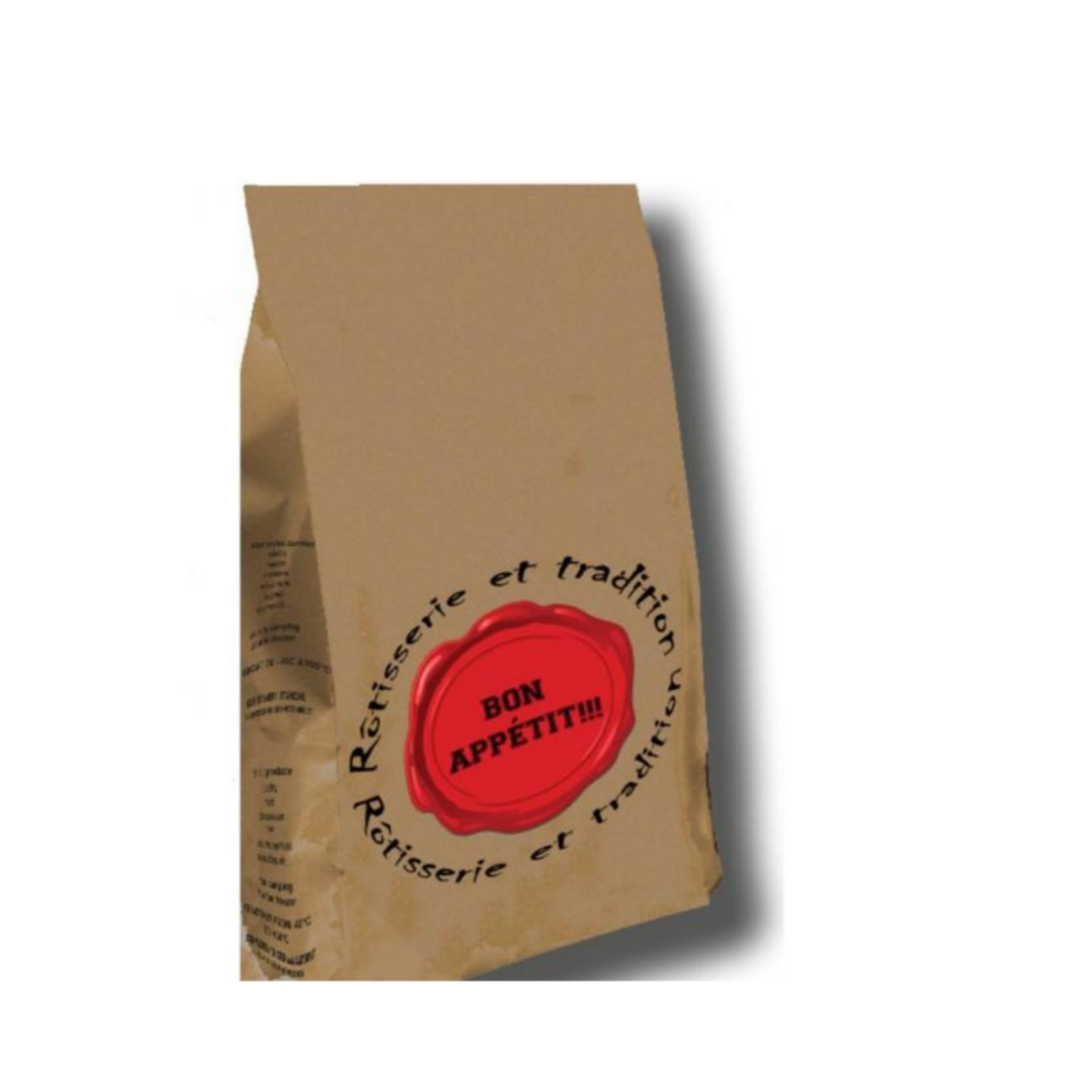 SACS POULETS 180/70 X 350 MM - 45g intérieur Polypro - vendu par 500