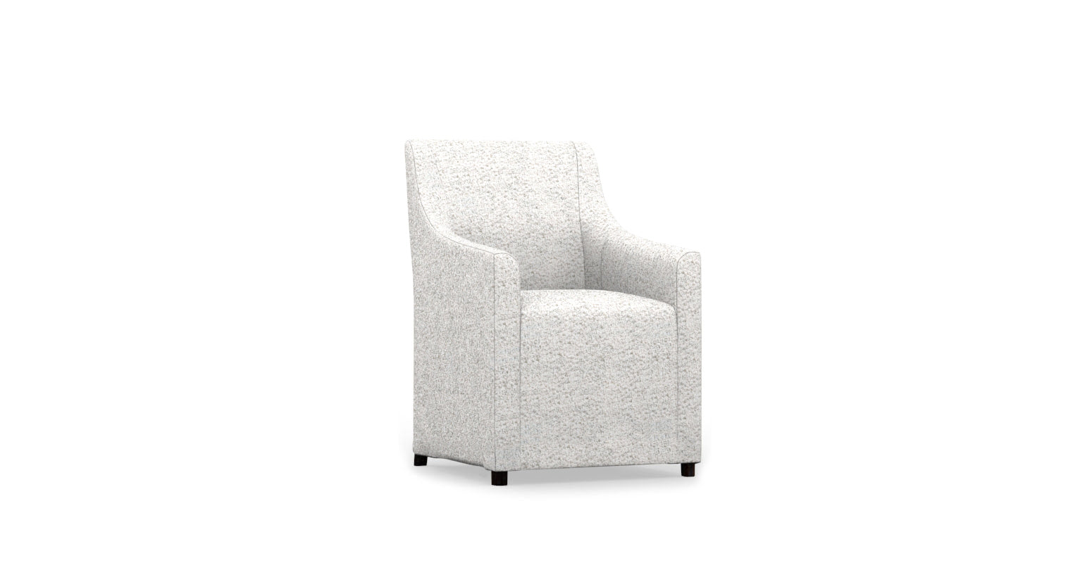 SAKARIAS IKEA Chair Cover With Long Skirt - Anthology Ivory