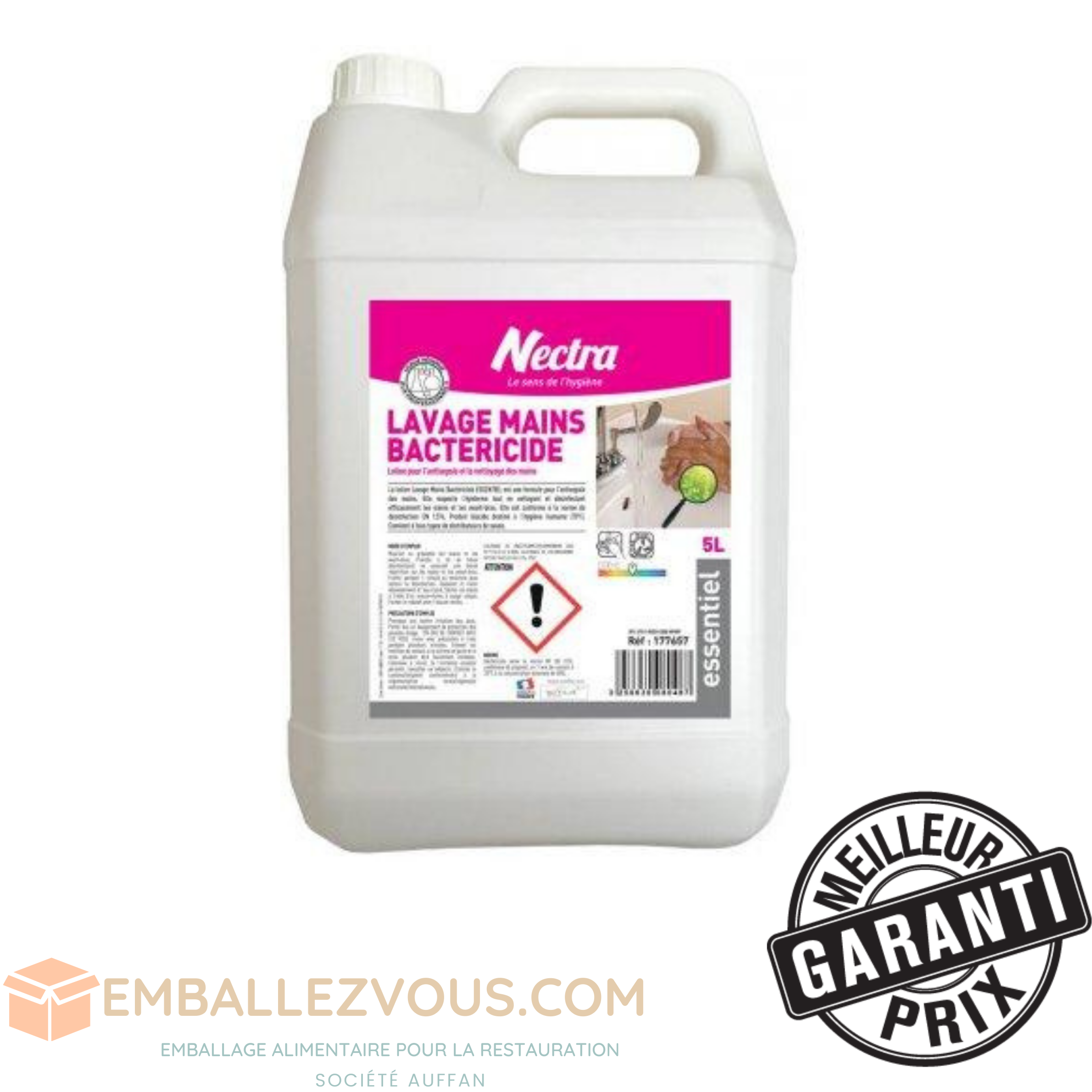Crème Savon Main CLEANTECH 5 L