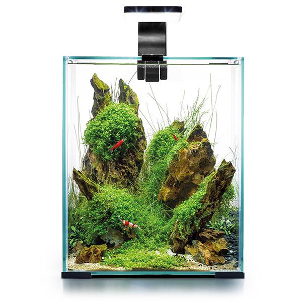 Nano-Aquarium ShrimpSet Smart Day & Night 20 Noir AQUAEL - 19L