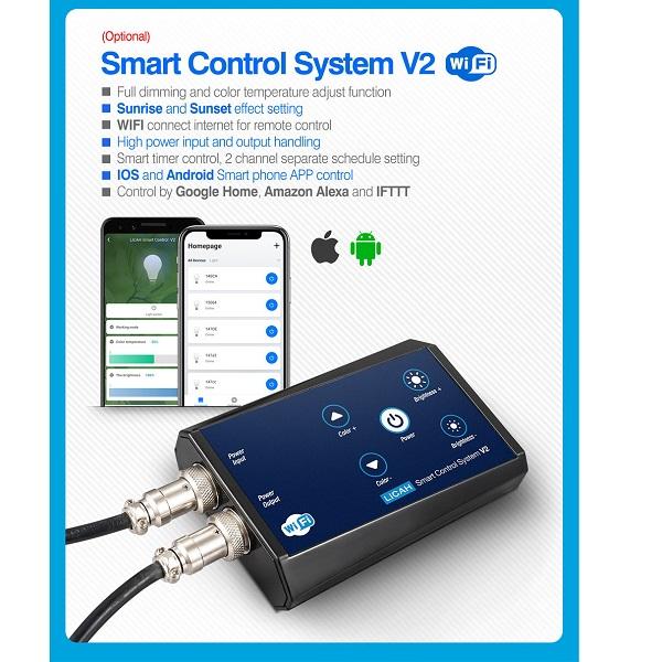 Contrôleur Intelligent LICAH Smart Control System V2 Wi-Fi - pour Rampe LED LICAH