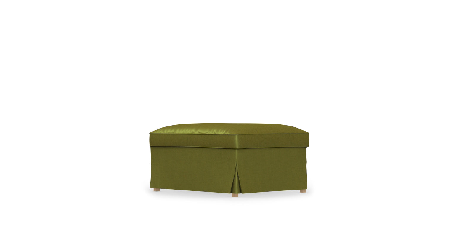 UPPLAND IKEA Footstool Cover - Tiffany Olive