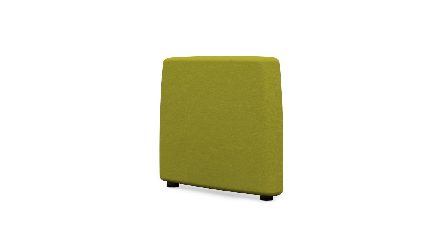 Cover for VALLENTUNA IKEA Armrest 80x64x13 cm - Velvet Blends Green