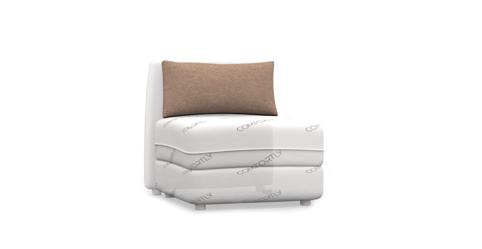 Cover for VALLENTUNA IKEA Back Cushion 80x46cm - Crown Antelope