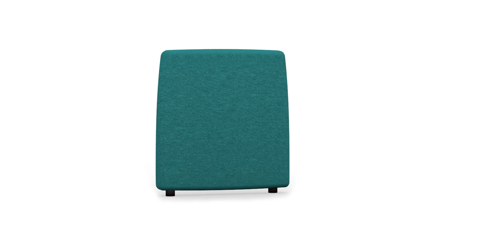 Cover for VALLENTUNA IKEA High Backrest 80x100cm - Linen Blends Turkis