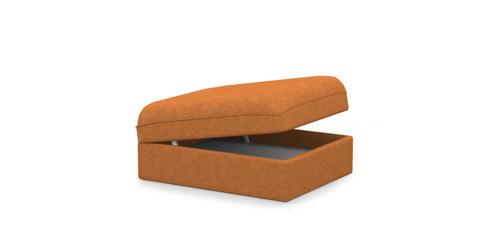 Cover for VALLENTUNA IKEA Seat Module With Storage - Crown Amber