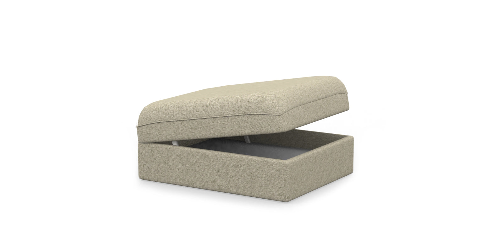 Cover for VALLENTUNA IKEA Seat Module With Storage - Linen Blends Beige