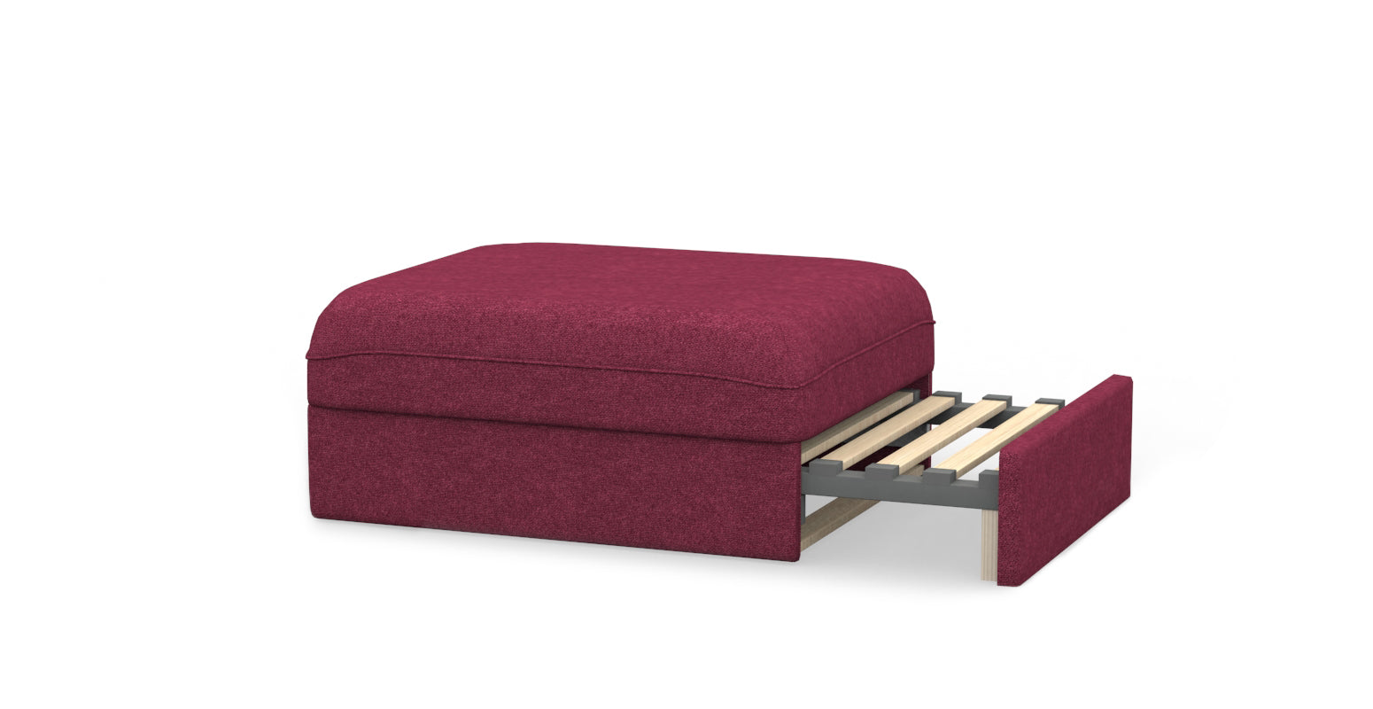 Cover for VALLENTUNA IKEA Sofa Bed Module (With Attached Top Cushion) - Crown Chianti