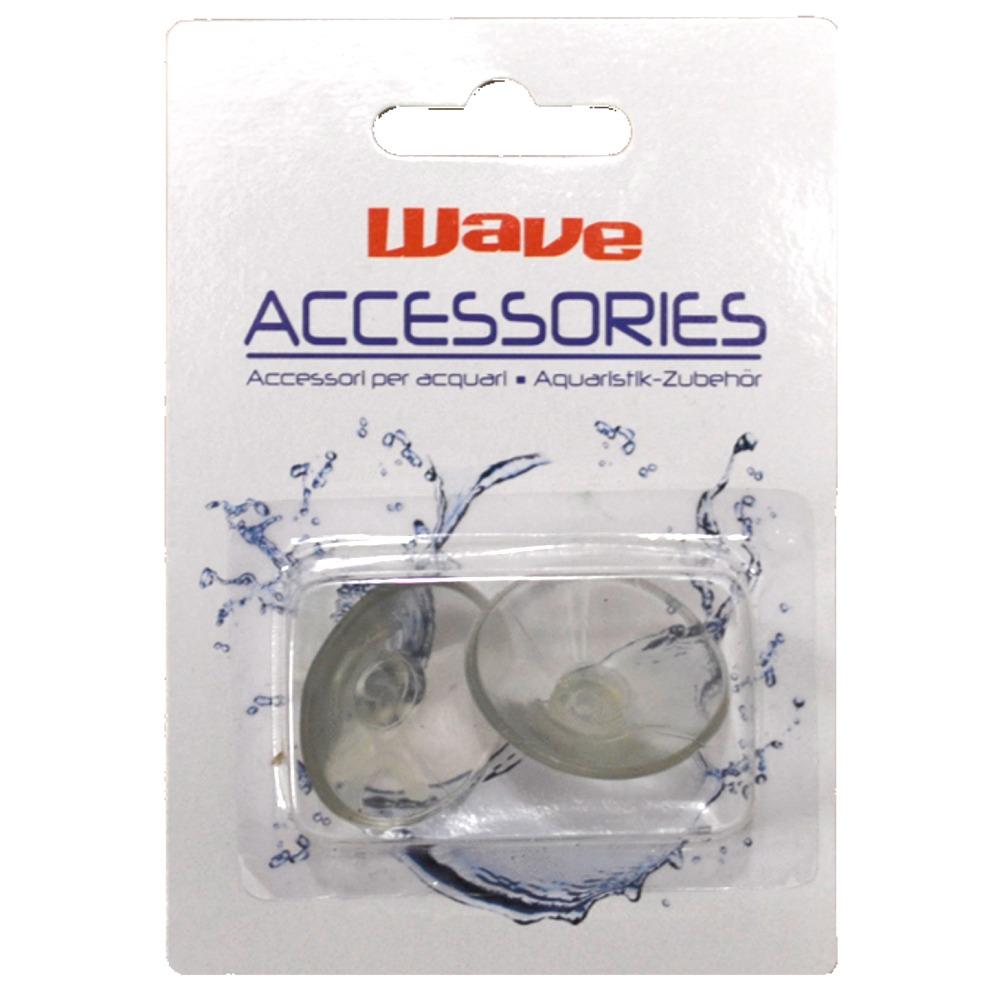 Ventouses avec Crochets x2 WAVE - pour Tuyau 4/6 mm