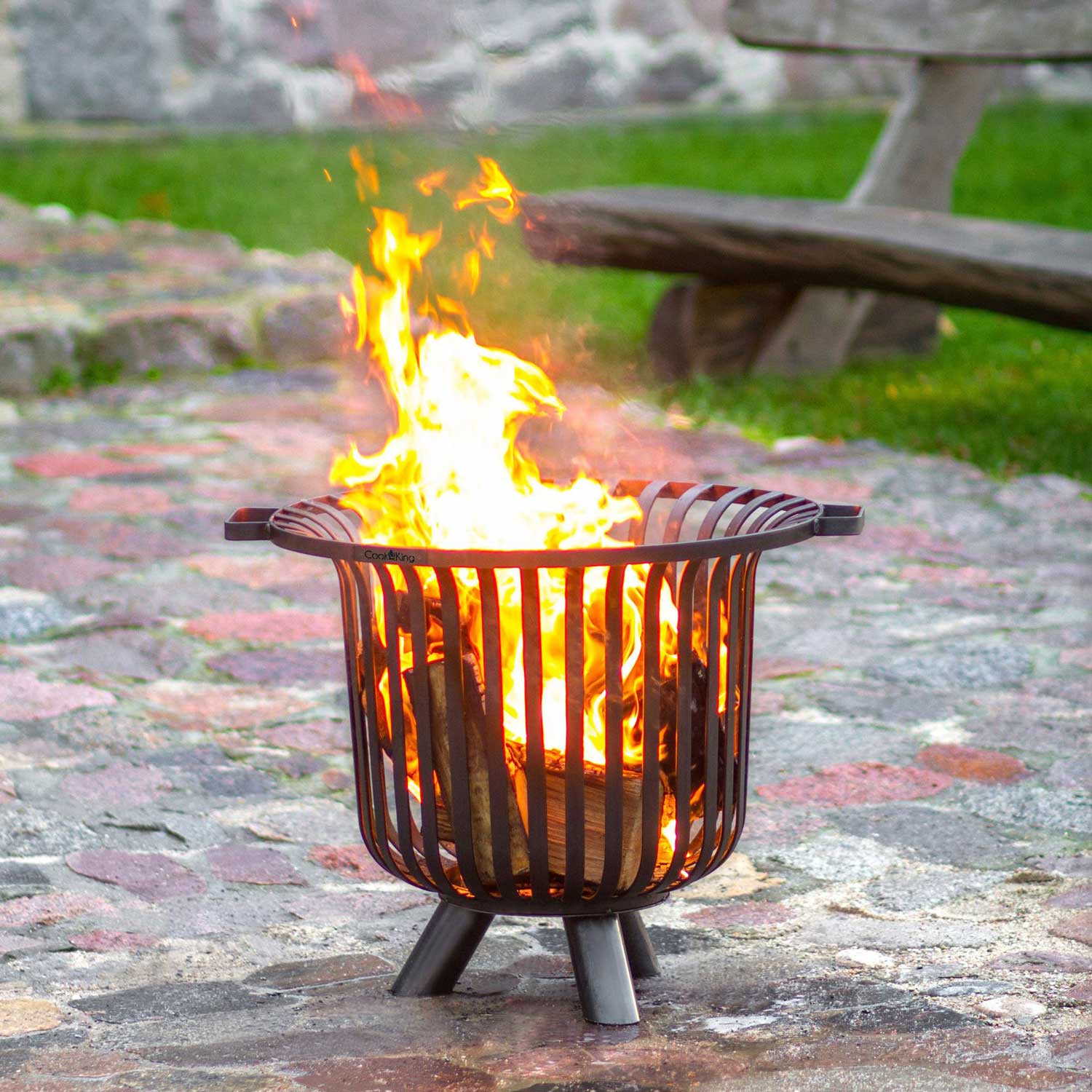 Cook King - Brasero Exterieur, Brasero Terrasse, Brasero de Jardinr, Bol à Feu «VERONA»
