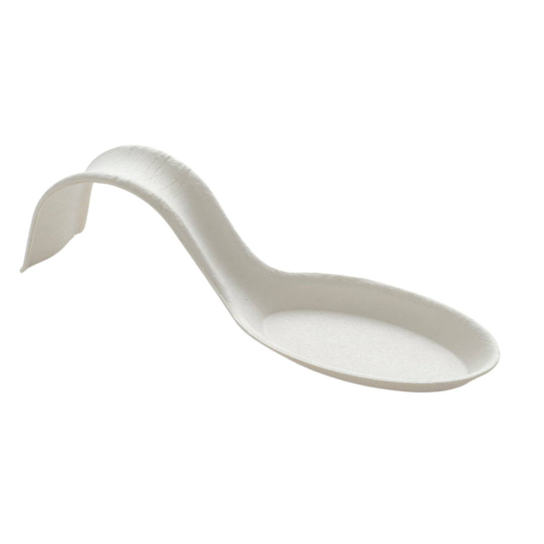 CUILLERE APERITIVE EN PULPE - BLANCHE - 12 CM